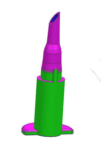 导入头拔模分析
