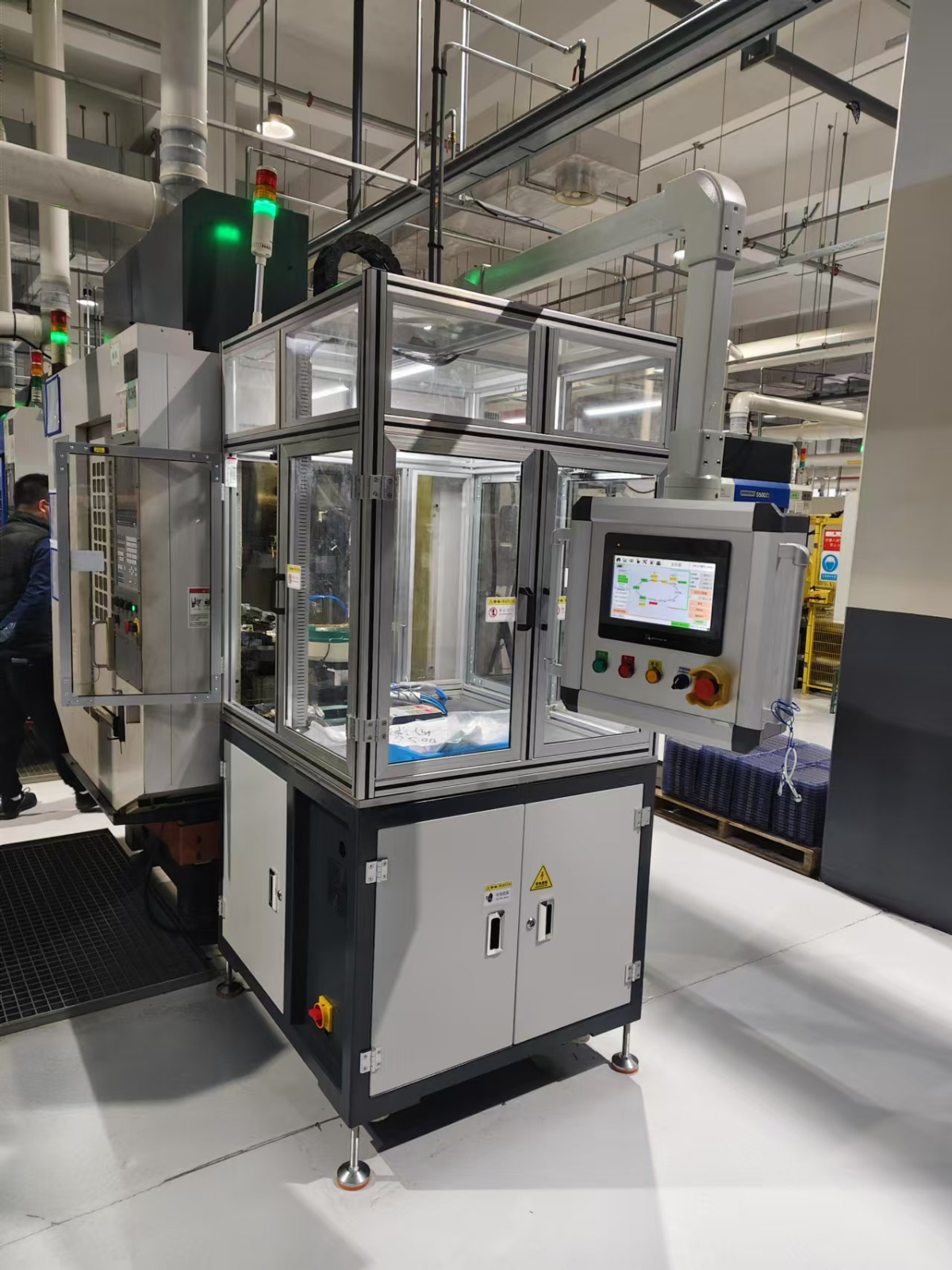 航空螺母CNC上下料设备2 航空螺母CNC上下料设备2